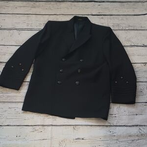 U.S. Navy Vintage Black Service Dress Uniform Blazer 42 R
